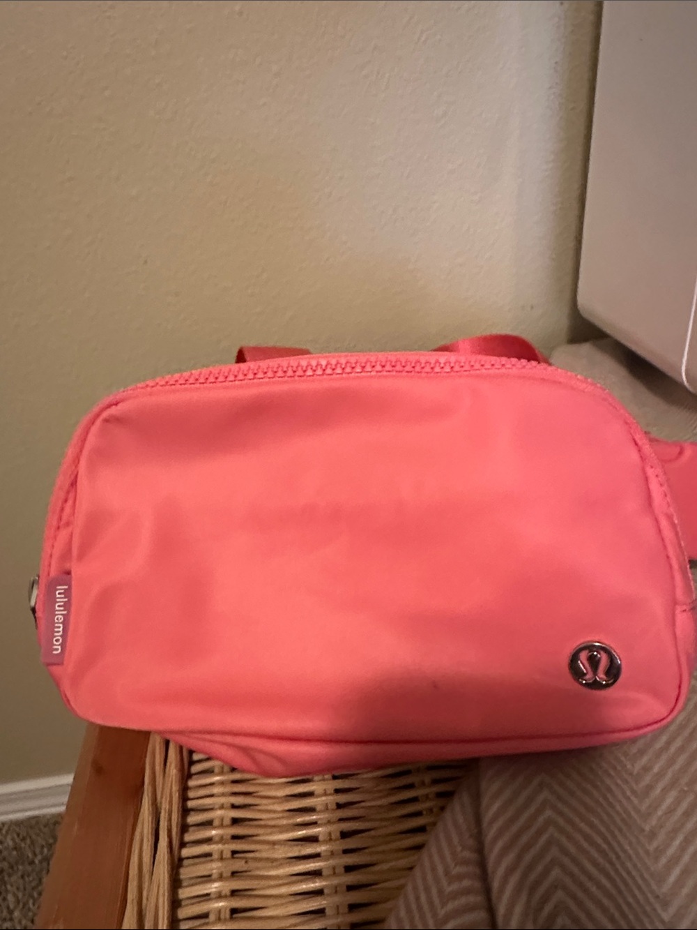 lululemon athletica Coral Pink Crossbody Pouch